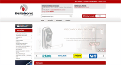 Desktop Screenshot of deltatronicinformatica.com.br